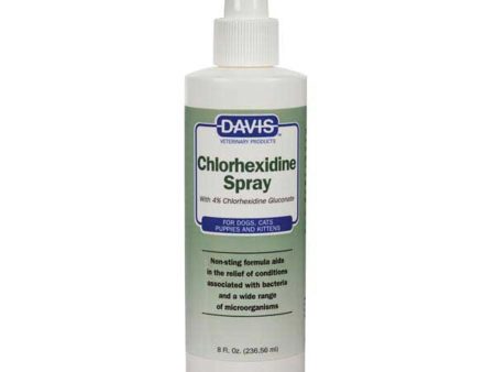 Davis Chlorhexadine Spray 4% 8oz Cheap