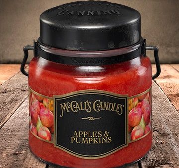 APPLES and PUMPKINS Double Wick Classic 16oz on Sale