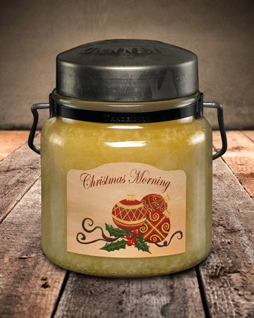 CHRISTMAS MORNING Classic Jar Candle-16oz Hot on Sale