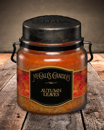 AUTUMN LEAVES Double Wick Classic 16oz For Sale