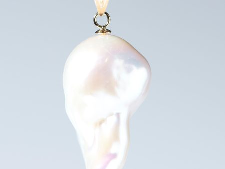 White Baroque Pearl Pendant Hot on Sale