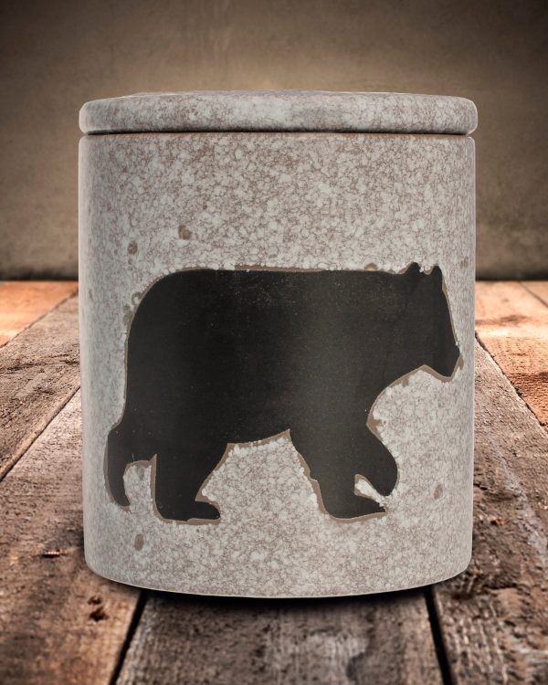 BEAR TRACKS Wildlife Candle - 22oz For Sale