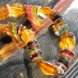 Tourmaline Slices with Citrines Necklace For Discount