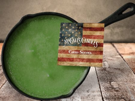 CABIN SCENTS Frying Pan Candle-14oz Hot on Sale