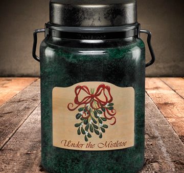 UNDER THE MISTLETOE Classic Jar Candle-26oz Online