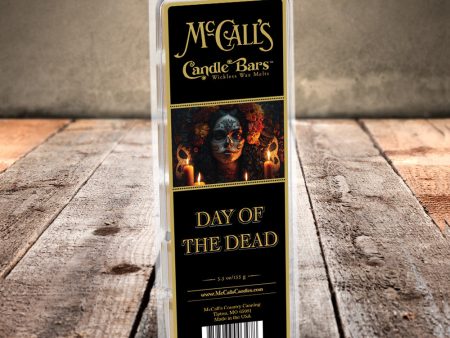 DAY OF THE DEAD Candle Bars-5.5 oz Pack Cheap