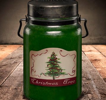 CHRISTMAS TREE Classic Jar Candle-26oz Sale