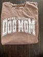 One Loved Dog Mom Crewneck Online Sale