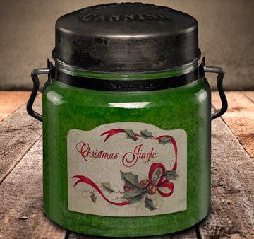 CHRISTMAS JINGLE Classic Jar Candle-16oz Online Hot Sale