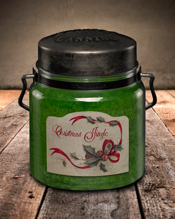 CHRISTMAS JINGLE Classic Jar Candle-16oz Online Hot Sale