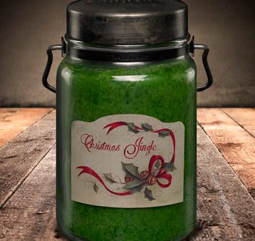 CHRISTMAS JINGLE Classic Jar Candle-26oz Online Sale