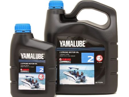 Yamaha 4Litre 2 stroke oil (PN:90790-BS211-BT) Fashion