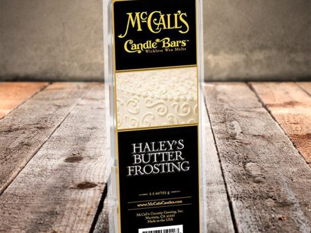 HALEY S BUTTER FROSTING Candle Bars-5.5 oz Pack Online Sale