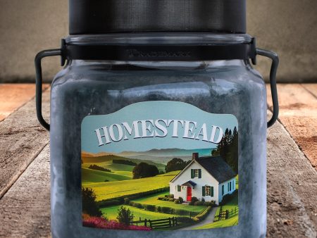 HOMESTEAD Classic Jar Candle-16oz For Sale