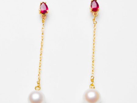 White South Sea Pearls and Rubies Fashion