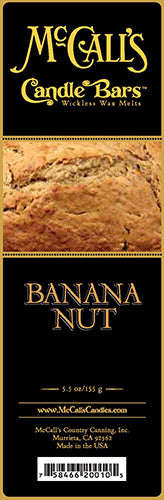 BANANA NUT BREAD Candle Bars-5.5 oz Pack Hot on Sale