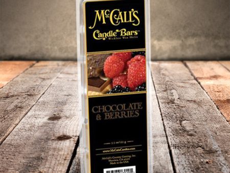 CHOCOLATE and BERRIES Candle Bars-5.5 oz Pack Online now