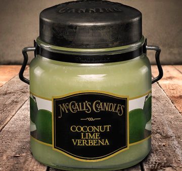 COCONUT LIME VERBENA Double Wick Classic 16oz For Sale