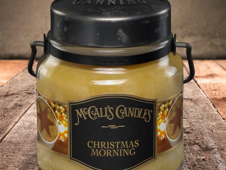 CHRISTMAS MORNING Double Wick Classic 16oz Online now