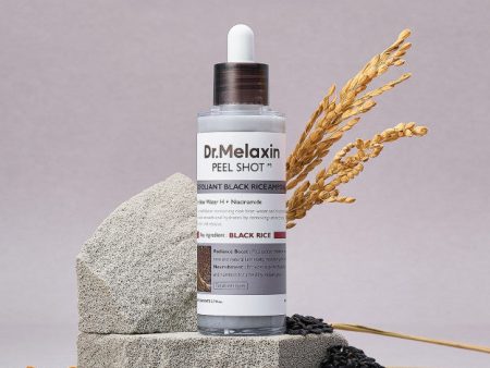 Dr.Melaxin Exfoliate Black Rice Ampoule 80ml Online now