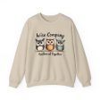 Wise Company Unisex Heavy Blend™ Crewneck Sweatshirt - EmpressKorea Cheap