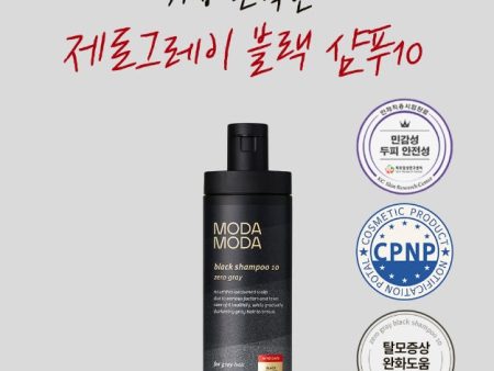 MODA MODA Zero Gray Black Shampoo 10 100g Online