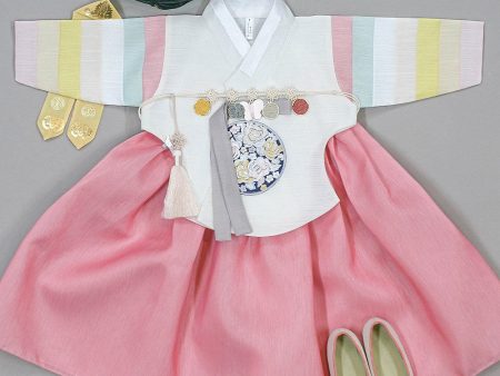 Girls  Hanarin Hanbok Set Cheap