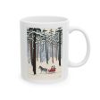 White and frosty Ceramic Mug, (11oz, 15oz) - EmpressKorea Online Hot Sale