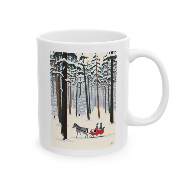 White and frosty Ceramic Mug, (11oz, 15oz) - EmpressKorea Online Hot Sale