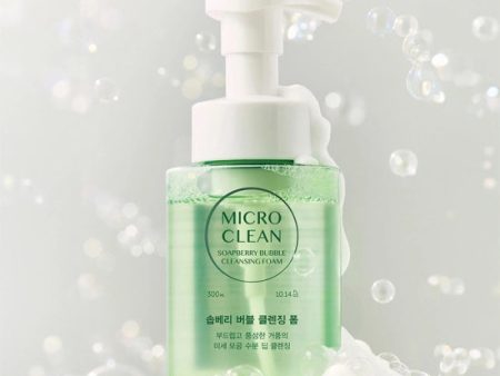 Happy Bath Micro Clean Soapberry Bubble Cleansing Foam 300ml Cheap