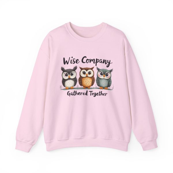 Wise Company Unisex Heavy Blend™ Crewneck Sweatshirt - EmpressKorea Cheap