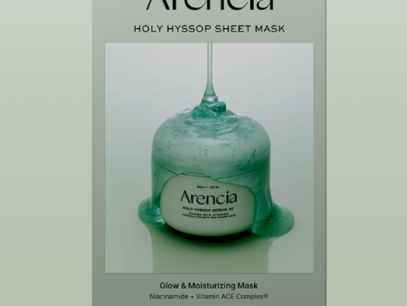 Arencia Holy Hyssop Mask Pack 27ml*5pack Sale