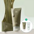 HANYUL Limited Edition Young Artemisia Cleansing Absorbent Pack Foam 120ml+15ml+Sun Cream 150ml Online now