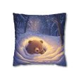 Is it still winter? Faux Suede Square Pillowcase  - EmpressKorea Online