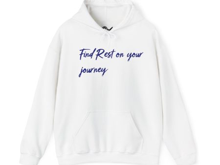 Find Rest on the Journey Unisex Heavy Blend™ Hooded Sweatshirt - EmpressKorea For Discount