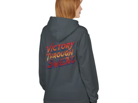 Victory through sweats Unisex Midweight Softstyle Fleece Hoodie - EmpressKorea Cheap