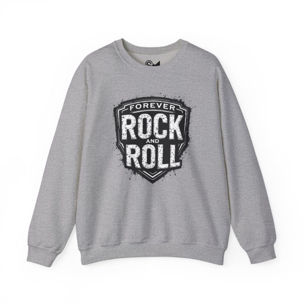 Forever Rock and Roll Unisex Heavy Blend™ Crewneck Sweatshirt Supply