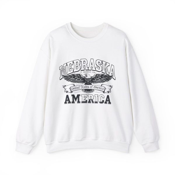 Nebraska Unisex Heavy Blend™ Crewneck Sweatshirt - EmpressKorea Fashion