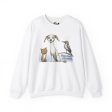 Paws, Purrs & Feathers Unisex Heavy Blend™ Crewneck Sweatshirt Hot on Sale