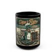 Dino’s Retro Grill Black Mug (11oz, 15oz) - EmpressKorea Online Sale