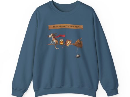 Adventure in the sky Unisex Heavy Blend™ Crewneck Sweatshirt - EmpressKorea Online Sale