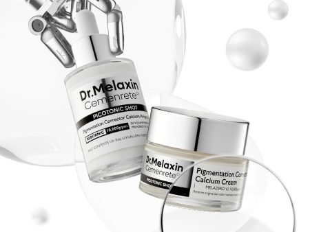 Dr.Melaxin Cemenrete PICOTONIC SHOT  Whitening & Brightening 2 Step Line on Sale