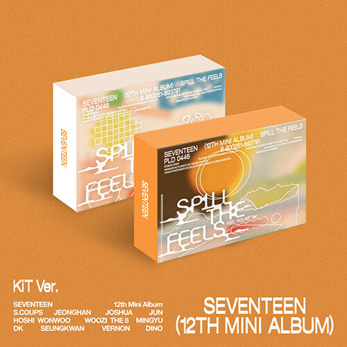 SEVENTEEN - 12th Mini Album  SPILL THE FEELS  [KiT Ver.][Random Delivery] Online now