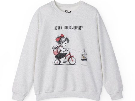 Adventurous Journey Unisex Heavy Blend™ Crewneck Sweatshirt - EmpressKorea Discount