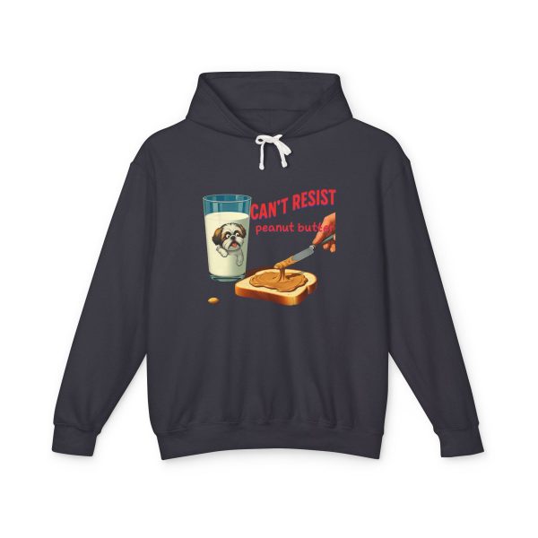 Can t resist peanut butter Unisex Lightweight Hooded Sweatshirt - EmpressKorea on Sale