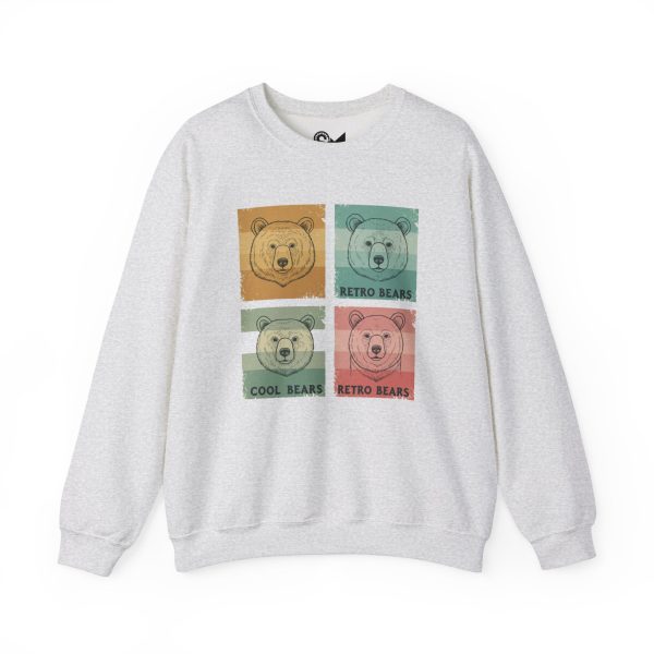 Crewneck Sweatshirt - Retro bears For Sale