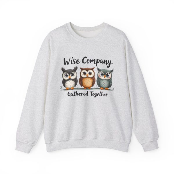 Wise Company Unisex Heavy Blend™ Crewneck Sweatshirt - EmpressKorea Cheap