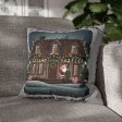 Ah yes, the classic typical Christmas look again Spun Polyester Square Pillowcase - EmpressKorea For Sale