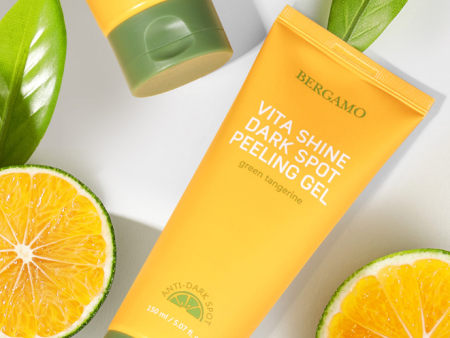 BERGAMO Green Tangerine Vita Shine Blemish Peeling Gel 150ml Online Sale