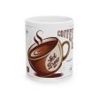 Coffee hot brew Ceramic Mug, (11oz, 15oz) - EmpressKorea Hot on Sale